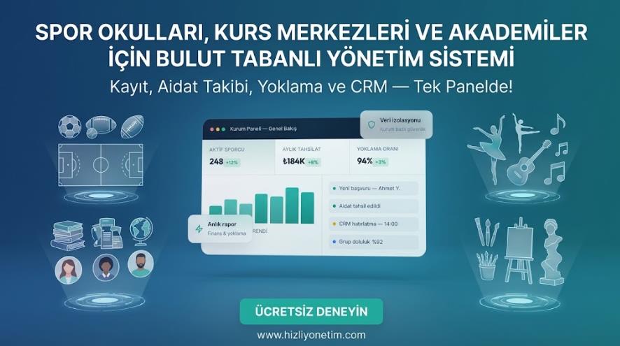 Modernleşen Eğitim Kurumlarında Kurs Yönetim Sistemleri İçin Modern Çözümler