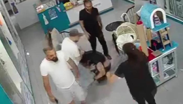 Yemek parası veterinere kabus yaşattı!  Burnu kırıldı, dudağı patladı