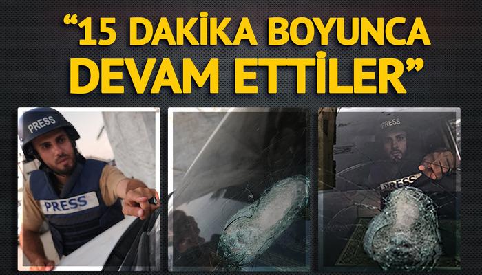 Türkiye’den tepkiler geldi! İsrail askerleri TRT ekip aracına kurşun yağdırdı: “Keskin nişancılar doğrudan bizi hedef aldı”