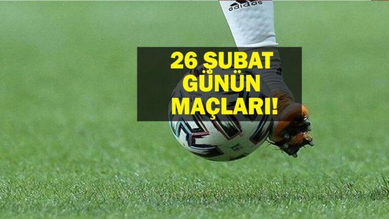 26 Şubat Bugün hangi oyunlar? Trabzonspor Çaykur Rizero hangi kanalda maç? İşte 26 Şubat maçları