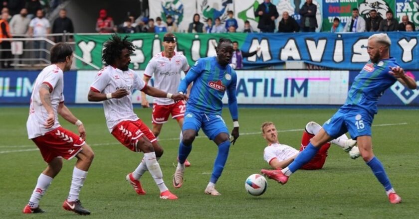 Kazanan Rize’de çıkmadı! Çaykur Rizsport 1-1 Sivassport – Son Dakika Spor Haberleri