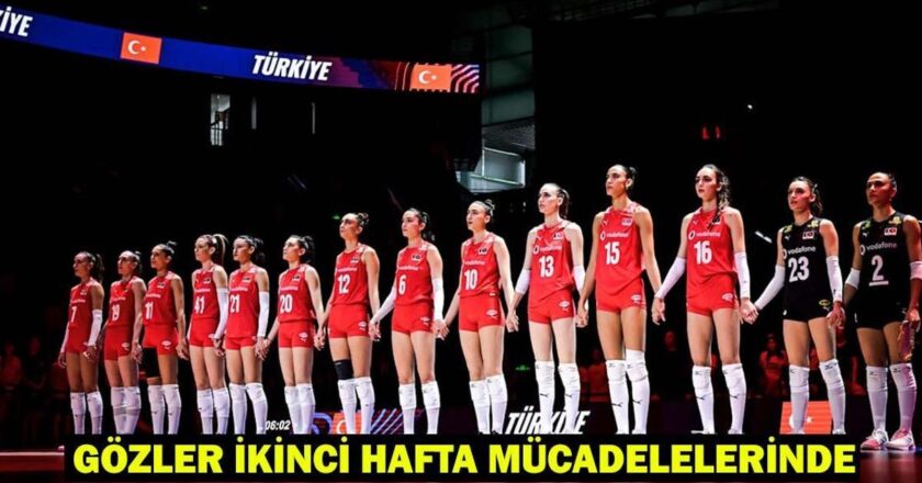 Ağın sultanları ve ikinci haftanın oyunları ne zaman? Uluslar Ligi (VNL) 2. Hafta Maçlar Programı: İkinci Hafta Rehininde Gözler!