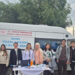 Sahada “mobil sigara bırakma araçları” ekipleri: vatandaşları sigarayı bırakmaya teşvik etmek