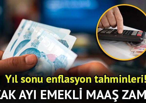 Emekli maaşı artış hesaplaması Ocak 2026 || Yeni yılda emekli maaşları ne kadar olacak? 3 aylık enflasyon farkı ve yıl sonu beklenen enflasyon baz alınarak hesaplama