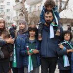 Cumhurbaşkanını ziyaret etmek için Fransa’dan 6 çocuğuyla geldi